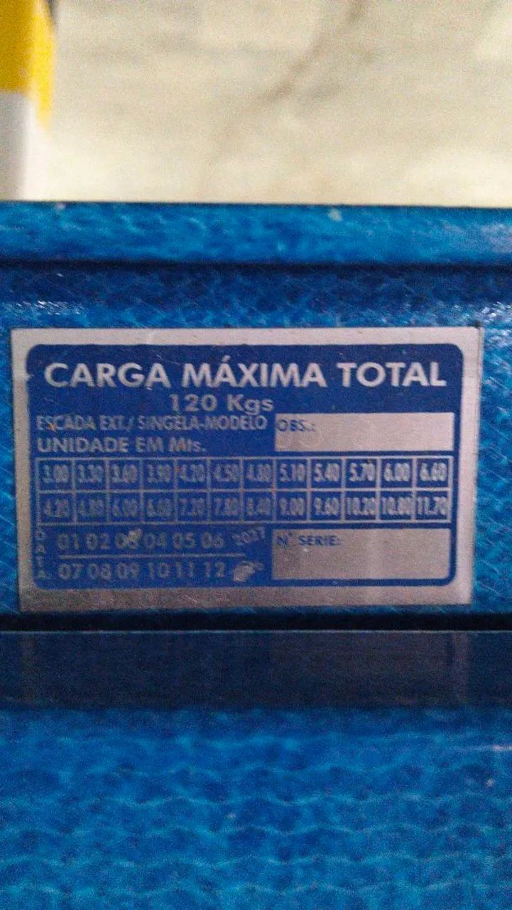 Escada 7 metros nova - Foto 2