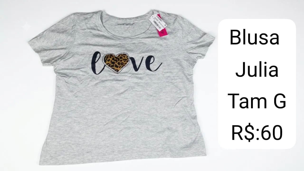 Blusas Femininas Romance 