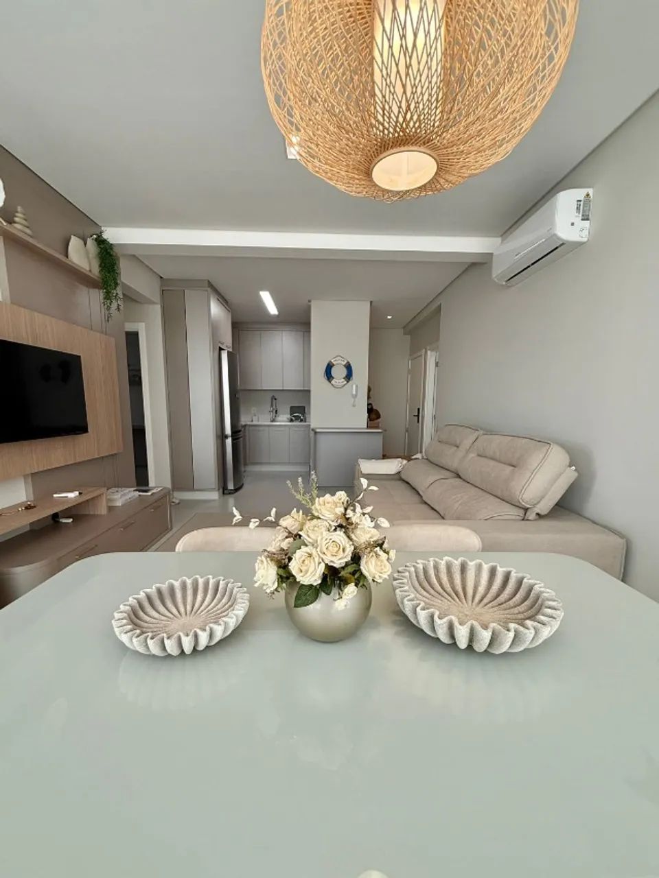 Alugo Apartamento com vista praia de Mariscal - Foto 12