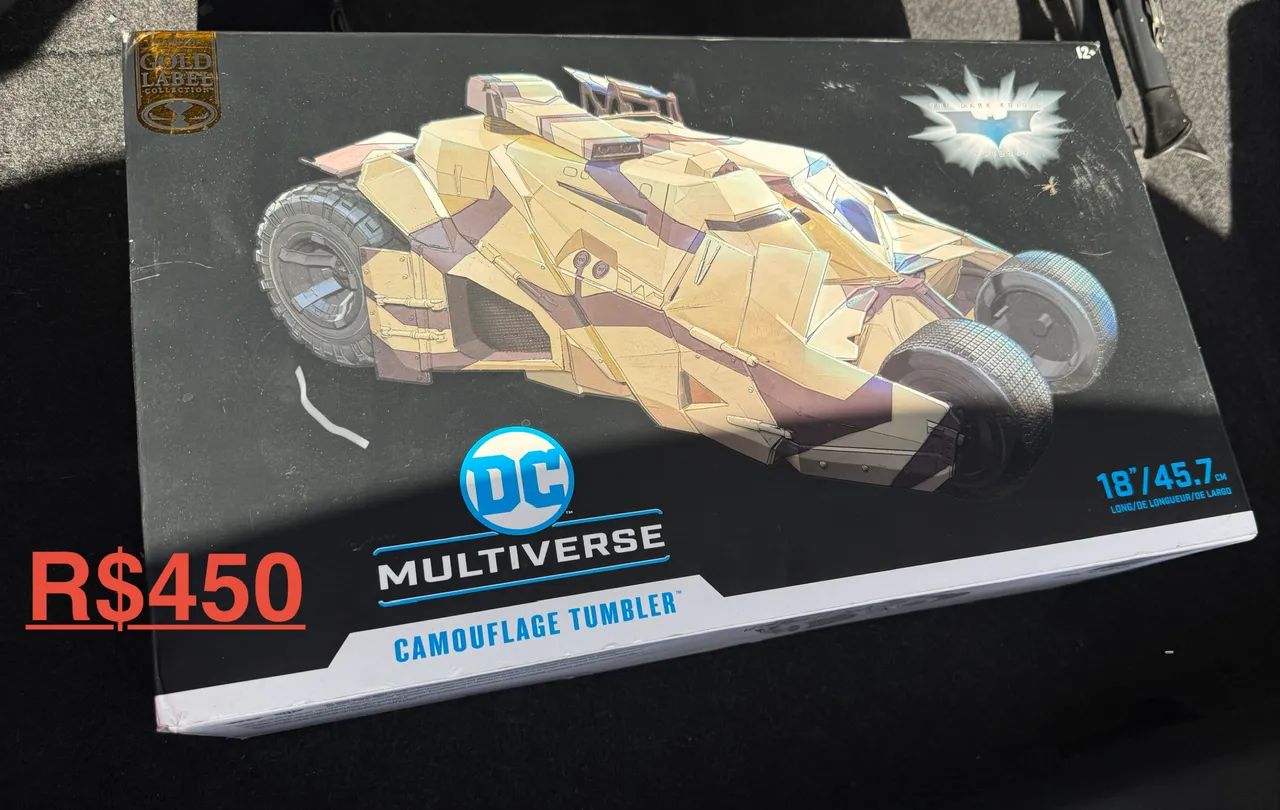 Tumbler Batmóvel Mcfarlane Toys - Foto 2
