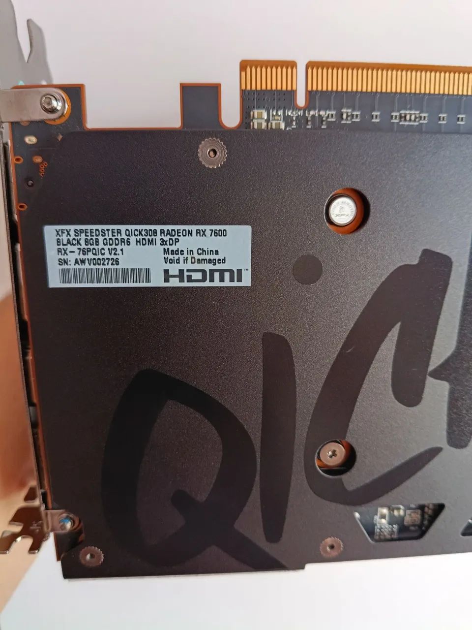 Rx 7600 8gb xfx 308 - Parcelo e entrego - Foto 4
