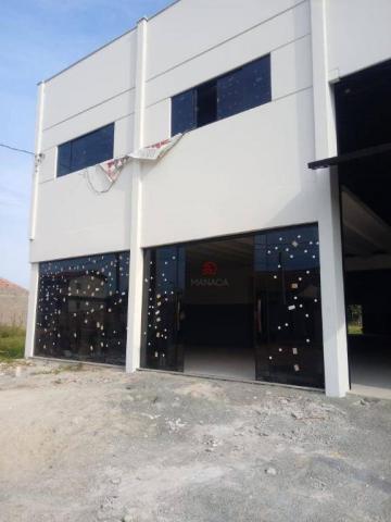 Galpão para alugar, 313 m² por r$ 3.500,00/mês - itajuba - barra velha/sc - Foto 2