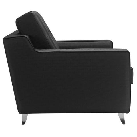 Poltrona Herval Cross MH 4027, Preto - Foto 2