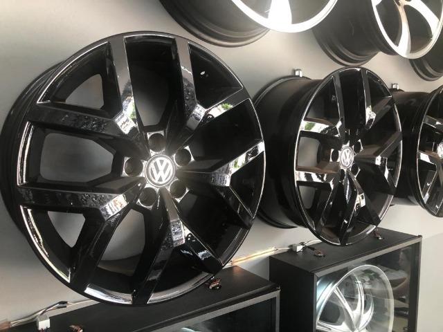 Rodas Aro 20 Amarok V6 Black Piano - Foto 2
