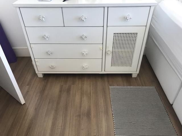 Cômoda branca maciça - Foto 2