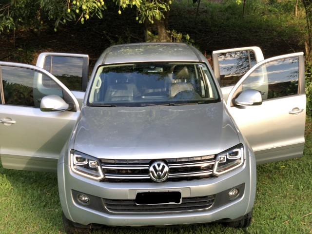 Amarok Highline- Faróis Bi-Xenon- Todas Revisões na VW- Impecável - Foto 3