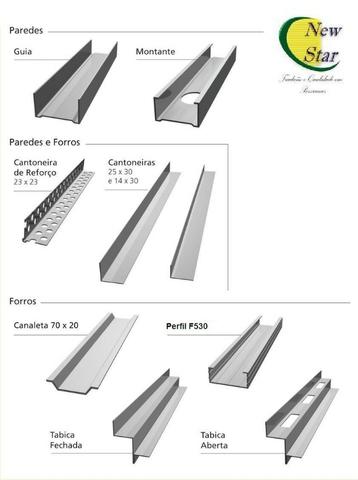 Placas de Drywall e Perfils - Foto 2