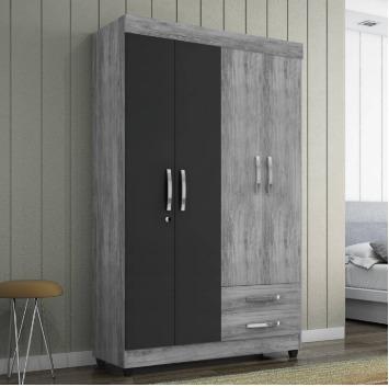 (Entrego e Monto No Mesmo dia) Lindo Guarda Roupa 4 Portas Novo Apenas 399,00 - Foto 2