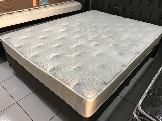 Cama box Casal Umaflex Spring Light - Peça Nova - Foto 5