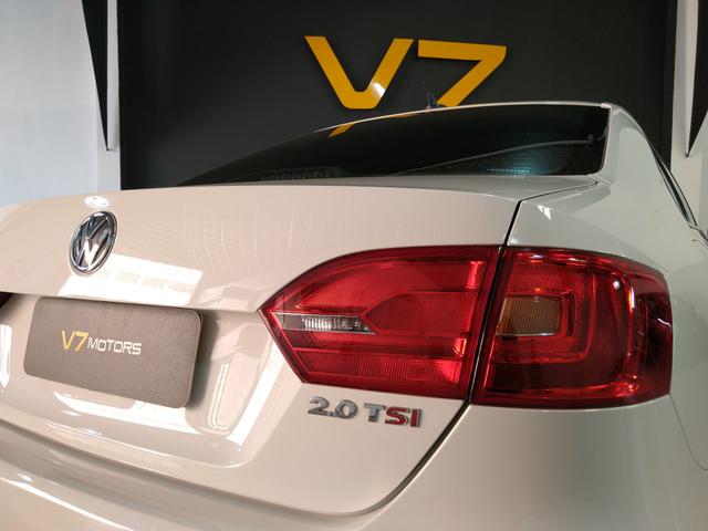 Vw Jetta TSI 2013 211cv Branco+Caramelo+Teto!! Entrada em 12 x no cartão de crédito!! - Foto 12
