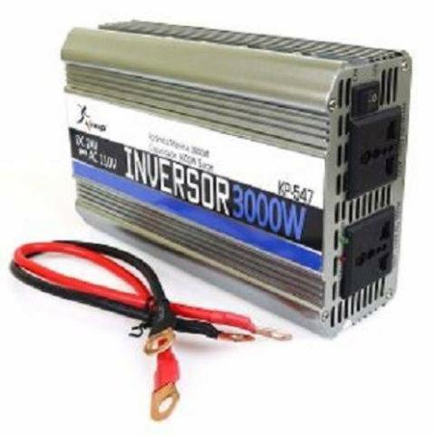 Inversor Conversor de Tensão 3000w 12v p/ 110v (Novo) - Foto 2