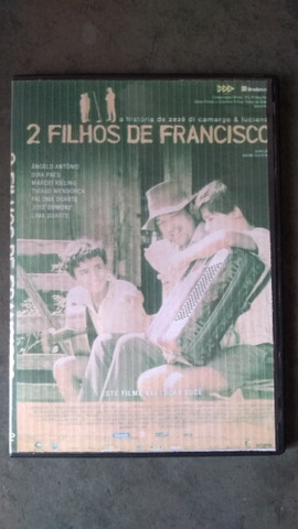 3 DVD de filmes - 2 Filhos de Francisco, Sim Senhor, Nunca é tarde para amar