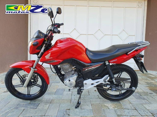 HONDA CG 160 FAN ESDI 2016 VERMELHA COM 67.000 KM