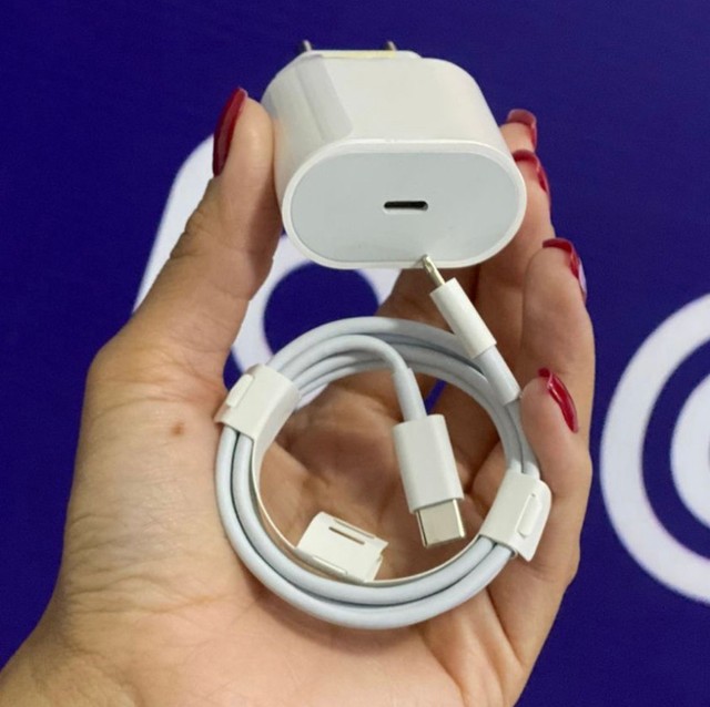 Carregador Turbo iPhone Carga Rápida USB-C 20w  - Foto 3