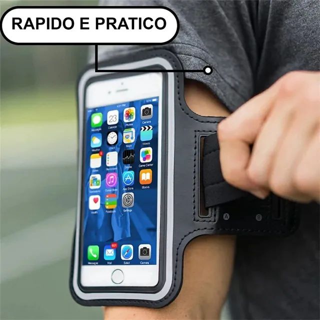 Bolsa de braço ombro Braçadeira para Celular - Foto 2