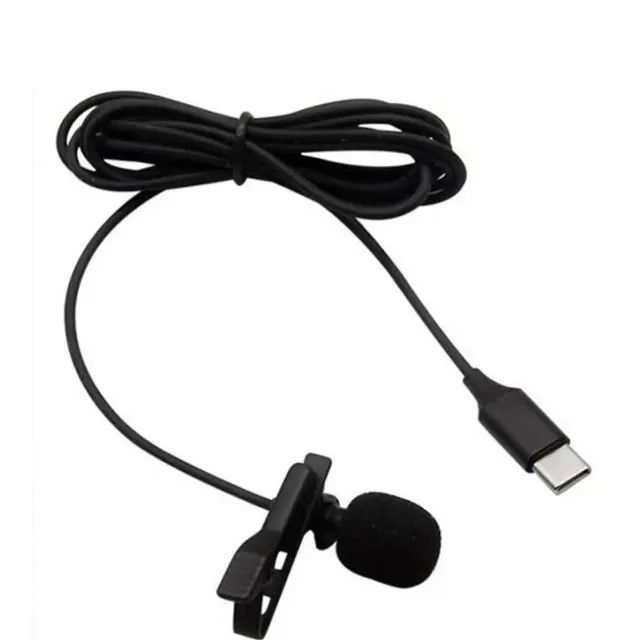 Microfone de Lapela com Clipe Profissional Type-C GL-121 - 301 - Foto 3