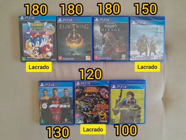 DOIS JOGOS NOVOS - LACRADOS PARA PS5 - Videogames - Jereissati I, Maracanaú  1254119822