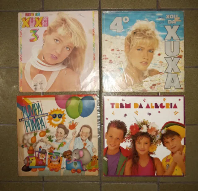 Vinil Das Paquitas - Xuxa, Produto Vintage e Retro Rge Usado 58694101