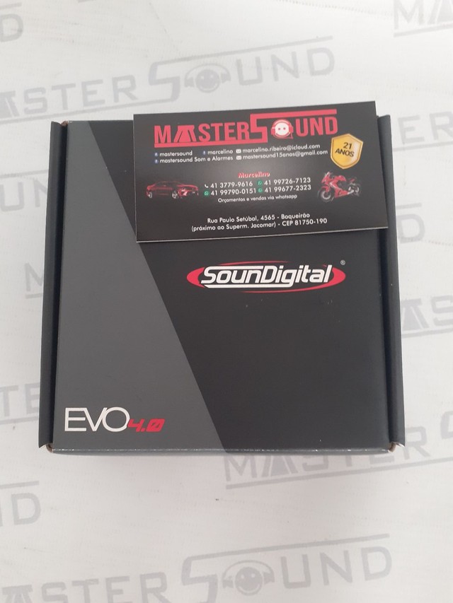 Módulo digital. Soundigital. Mono stereo, com 4 canais. 400RMS.  Novo. Instalado.  - Foto 3