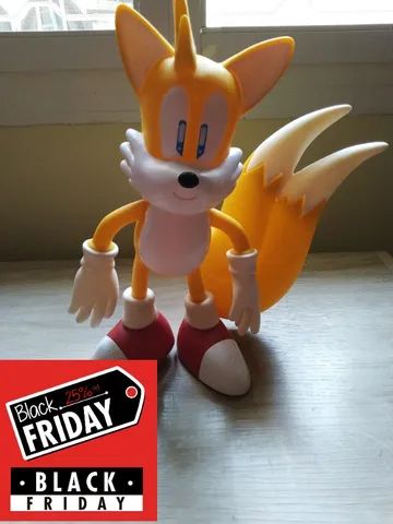 Boneco Sonic e Tales e Chaveiro, Brinquedo para Bebês Rihappy Usado  87083249