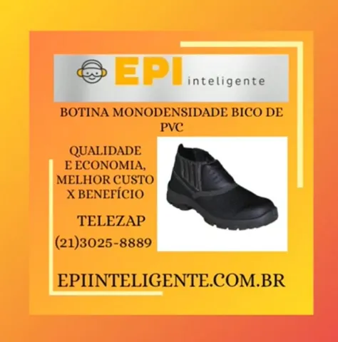 Botina de Elástico Monodensidade sem Bico Cartom