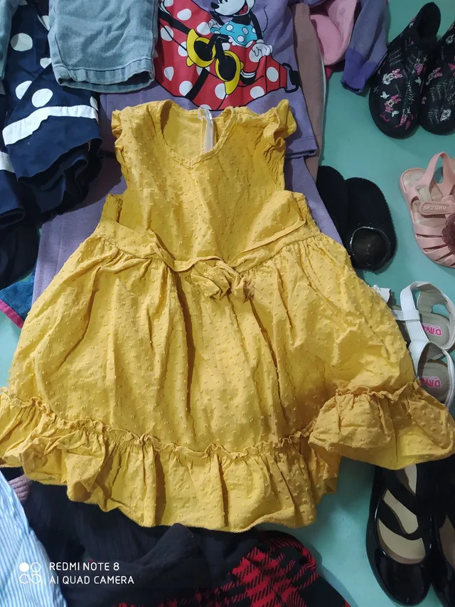 Lote Infantil Moana Novo, Roupa Infantil para Menina Disney Nunca Usado  90990805