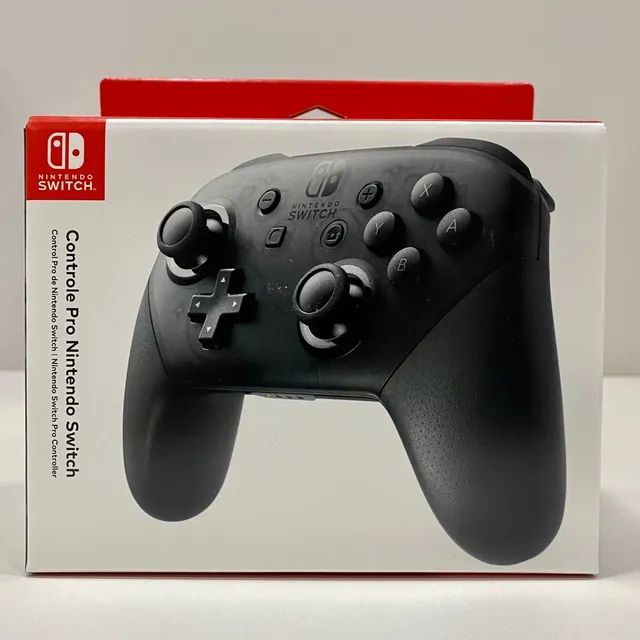 Pro Controller Nintendo Switch Original Novo Lacrado Garantia Nf - FFSTOREGAMES  - Foto 2