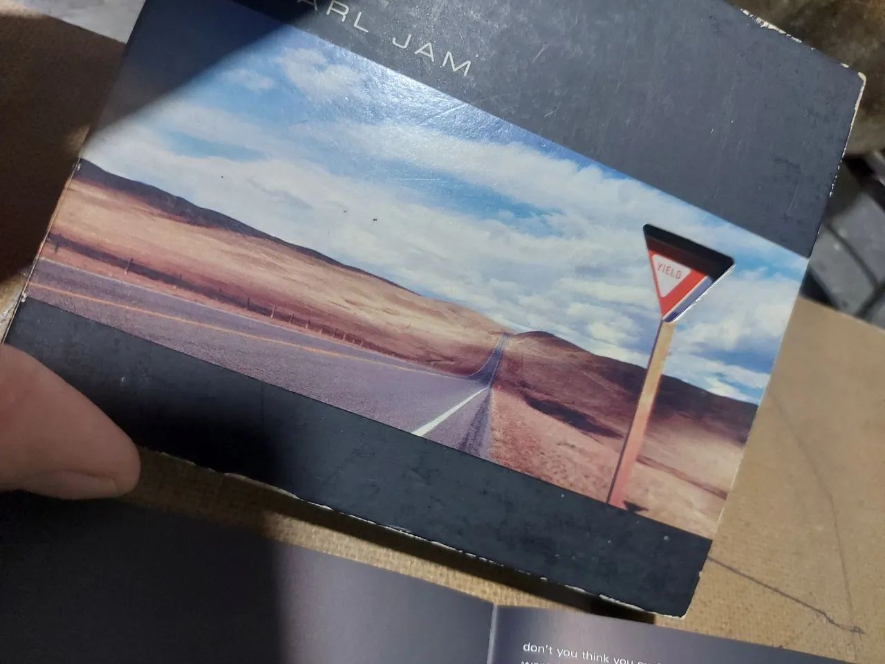 CD Pearl Jam Yeld digipack importado 