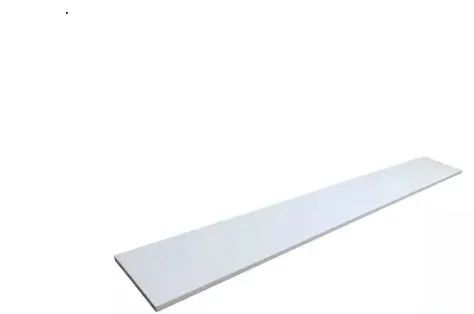 Placa de MDF branco laminado 6mm- R$ 10,00