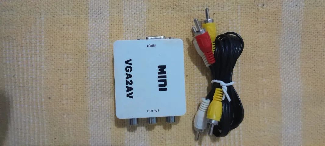 Conversor VGA Para Audio e Video RCA - Foto 5