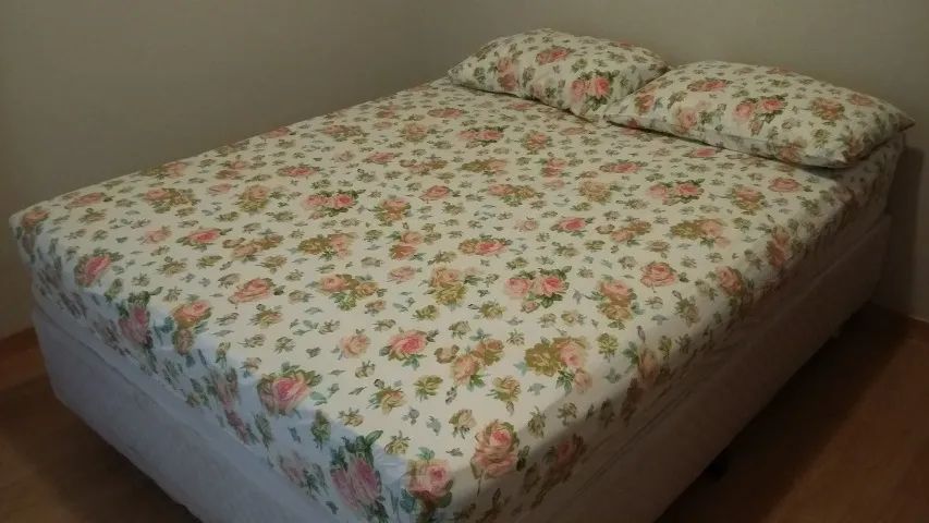 Jogo de cama de casal 150 fios - novo - Foto 2