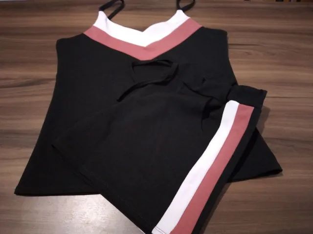 Conjunto Short e blusa de alcinha G - Foto 5