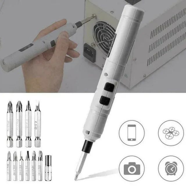 Kit Chave de fenda Elétrica Recarregável - Foto 2