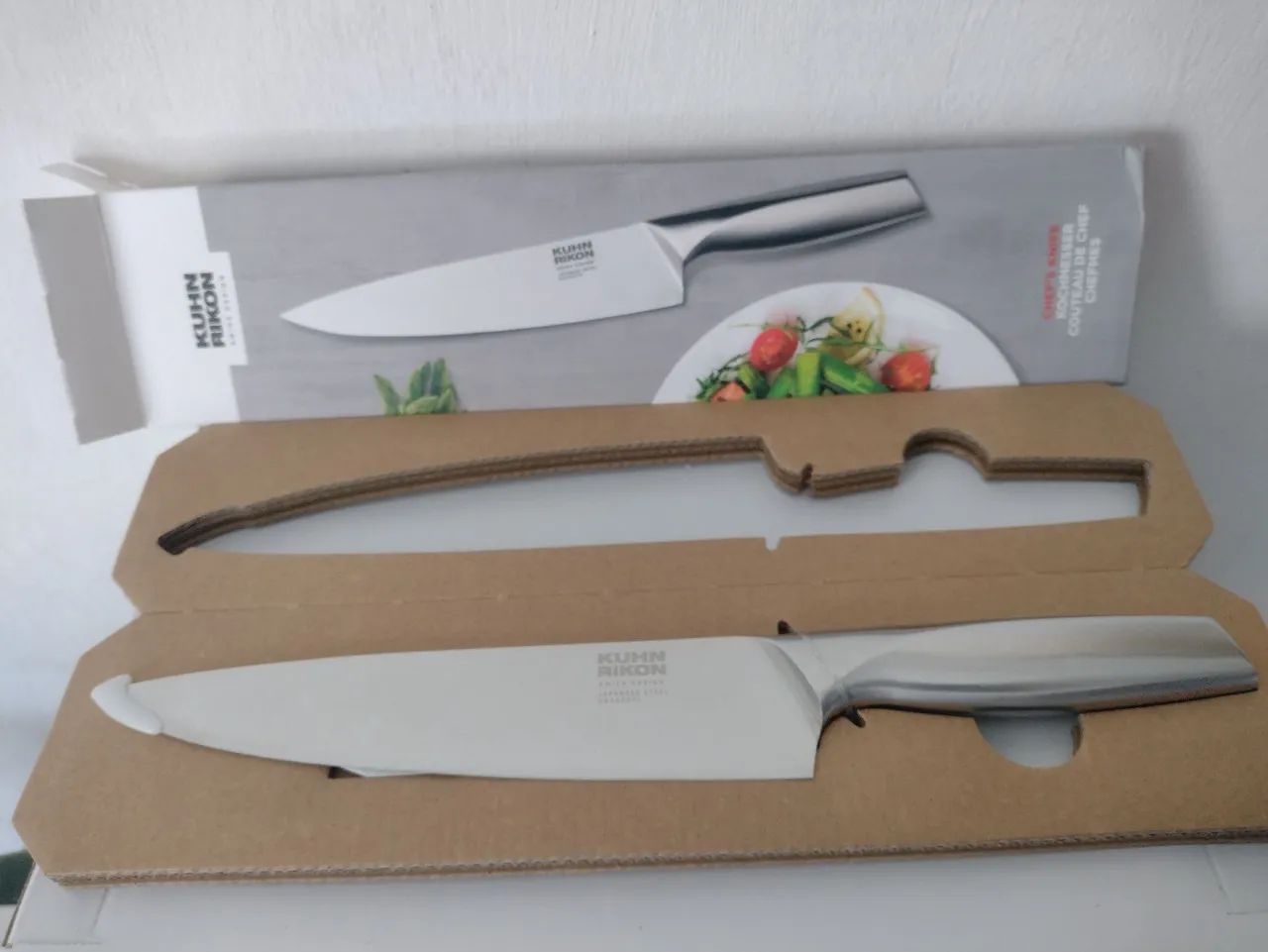 Faca de Cozinheiro Kuhn Rikon - Nova - Foto 2