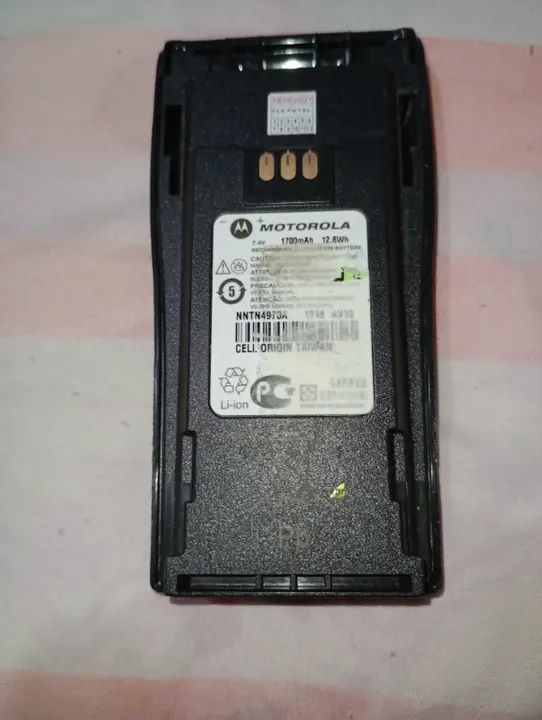 2 bateria e 2 carregador p radio motorola - Foto 2