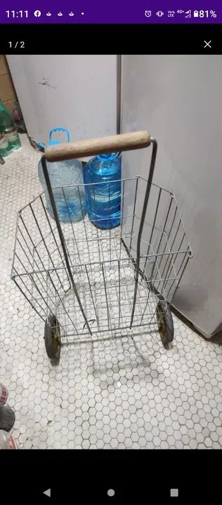 Carrinho de feira 