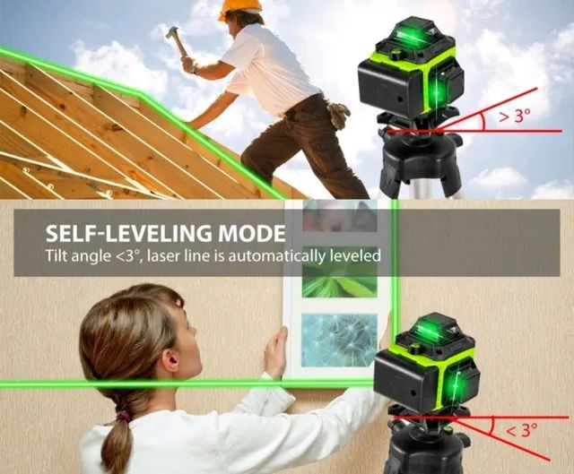 * kit nível laser de 12 linhas  - Foto 2