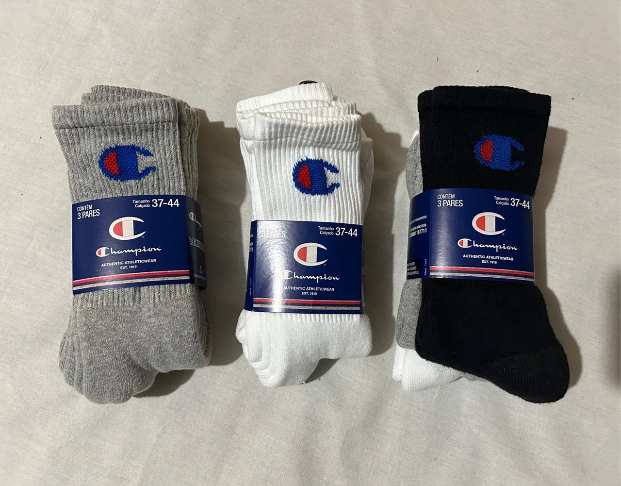 Kit Meia Champion Longa