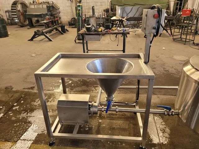 Triblender de Mistura de Pó (com bomba de transferência )