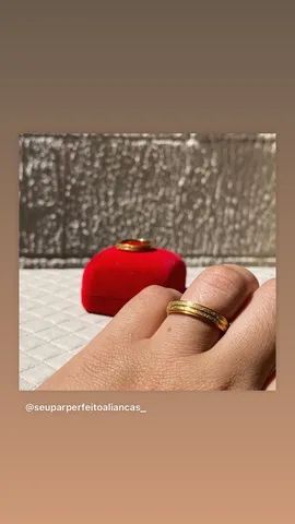 Alianças para pedido de namoro , noivado e para casamento.