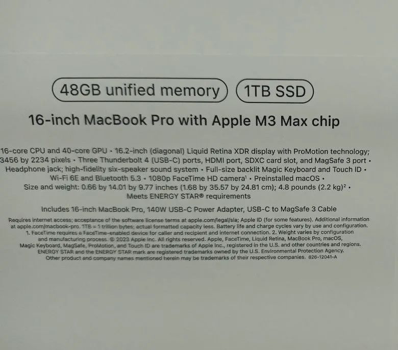MacBook Pro M3 Max  - Foto 2