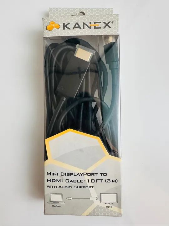 Cabo mini displayport para HDMI - 3 metros 