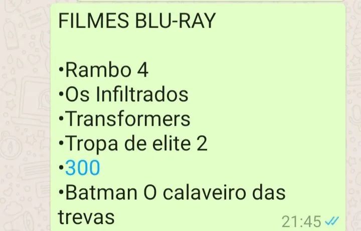 Filmes em blu-ray originais usados  - Foto 4