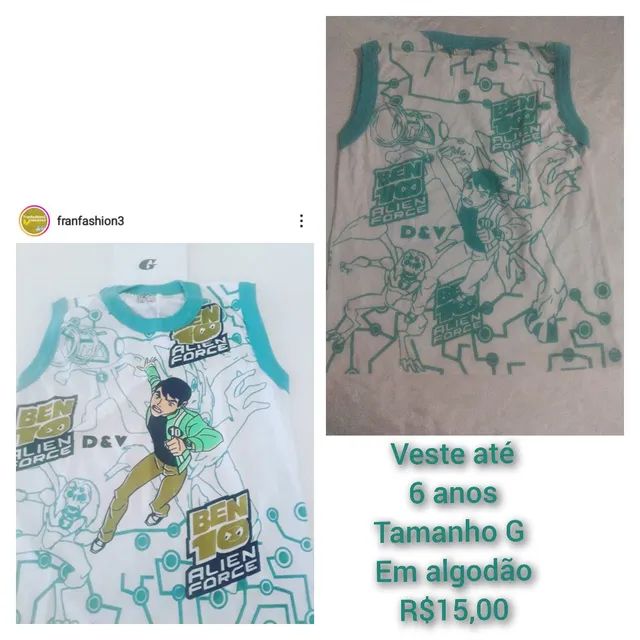 Regatas infantil em algodão  - Foto 4