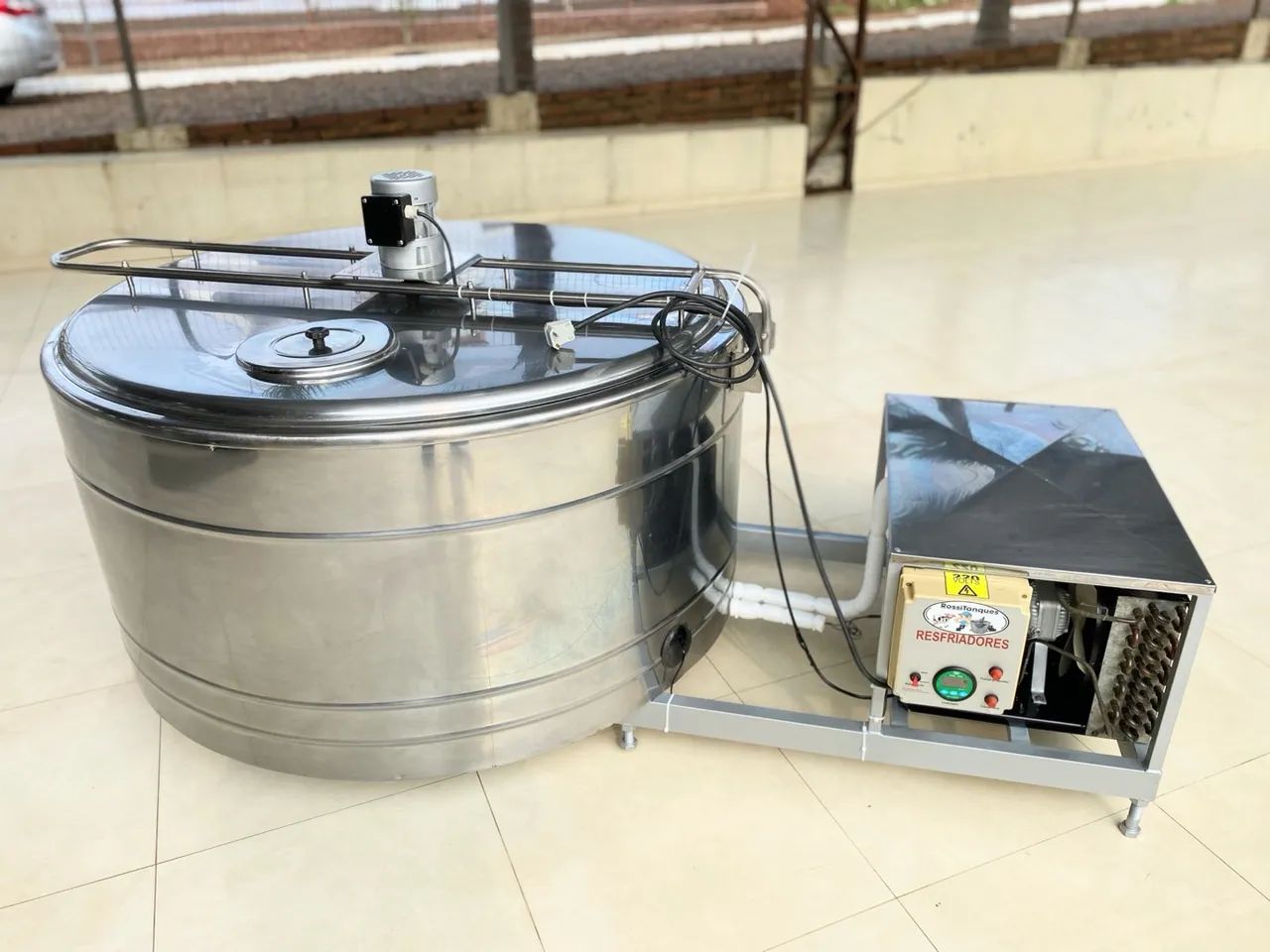 Tanque de Leite  500 L Resfriador  220v Monofásico  - Foto 6