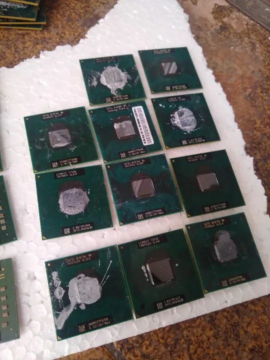 Lote de processadores de Socket 479 de notebook (core2duo) - Foto 2
