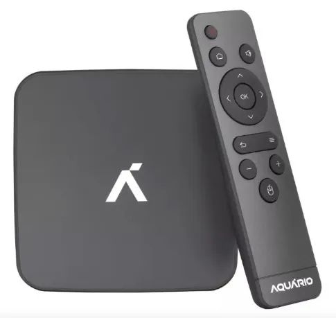 Tv Box Aquário Stv-3000 Plus 4k 16gb Preto Com 2gb Ram