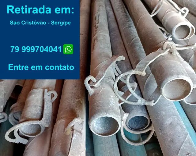 Vendo tubos para irrigação zincado com engate rápido 3 polegadas. - Foto 6