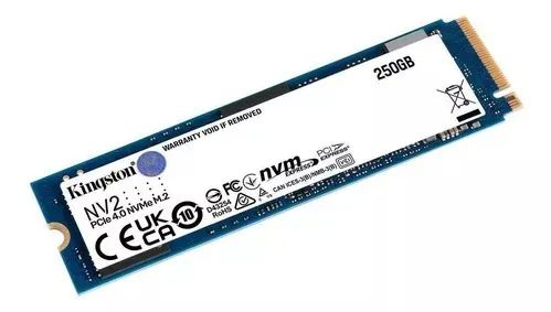 Ssd Nvme 250gb, Pcie 4.0, Nv2 Kingston Original Lacrado - Loja Natan Abreu  - Foto 2