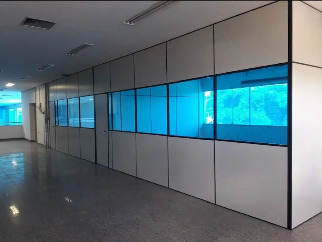 Divisórias novas e usadas, forro PVC e Drywall
